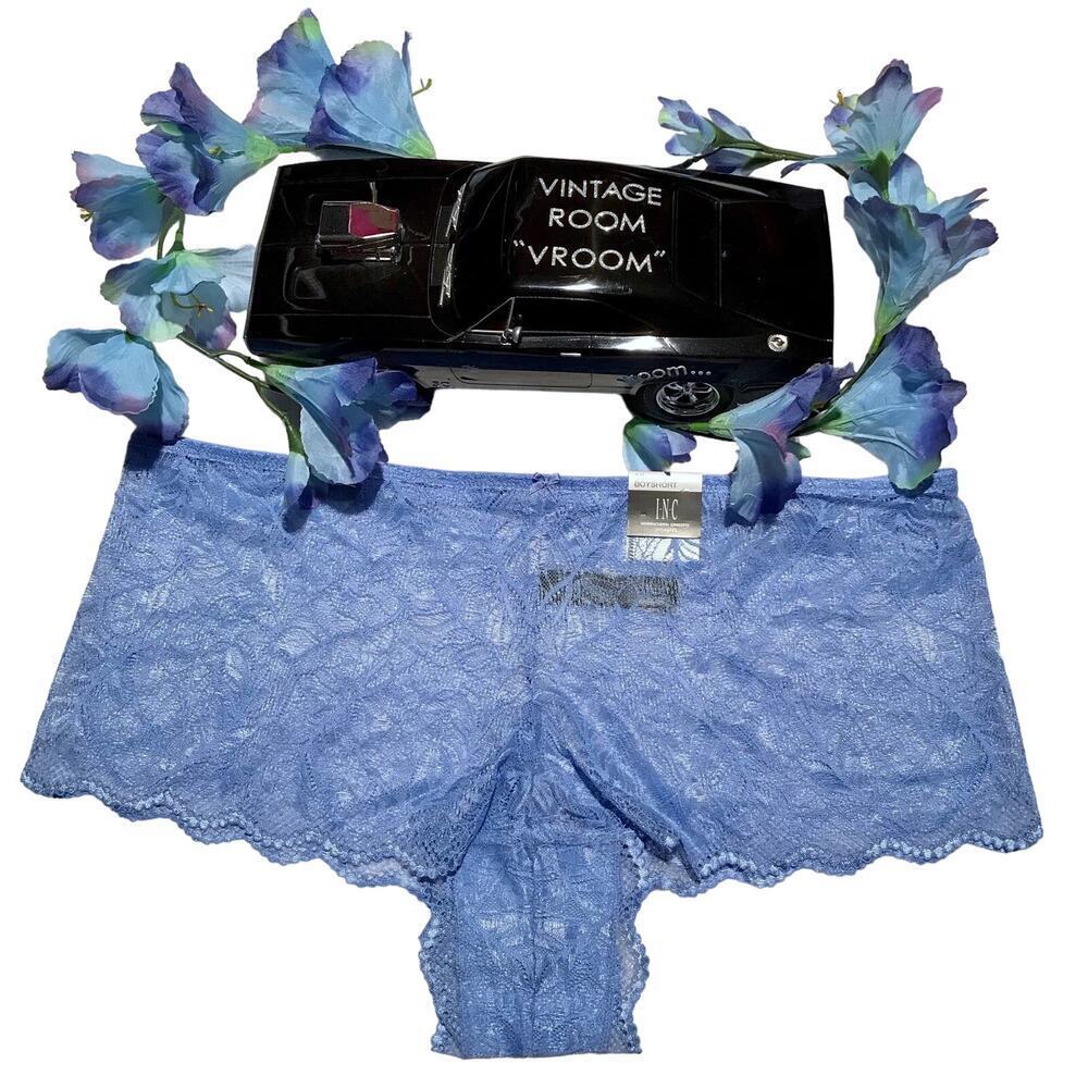 Inc International Concepts NWT Blue Boyshort Panty Women Various